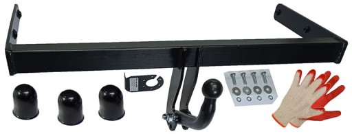 ФІРМОВИЙ БУКСИРУЮЧИЙ ГАК + ЧОХЛИ для SKODA FABIA 2+1 II+I+6Y HB 5d HTB 99-2014 р.в.