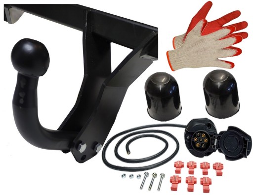 ФІРМОВИЙ БУКСИКУВАЛЬНИЙ ГАК+РЕГУЛЯЦІЯ BMW5 V СЕРІЇ E61 COMBI TOURING+E60 СЕДАН2003+