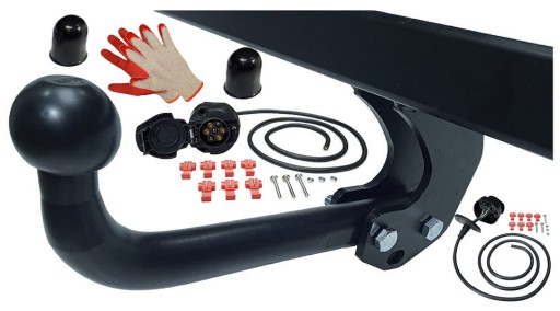 ФІРМОВИЙ ГАК БУКСИРУЮЧИЙ + РЕГУЛЯЦІЯ + КОЛПАКИ для DACIA DUSTER 2 II 1 I 2010-2022 рр.