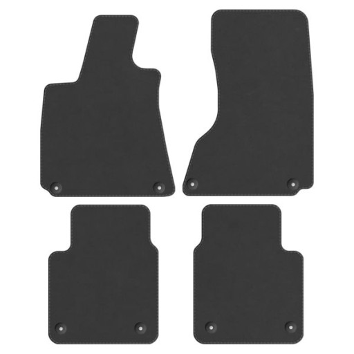 MASERATI QUATTROPORTE VI S Q4 з 2015 велюрові килимки GRAFIT LUX