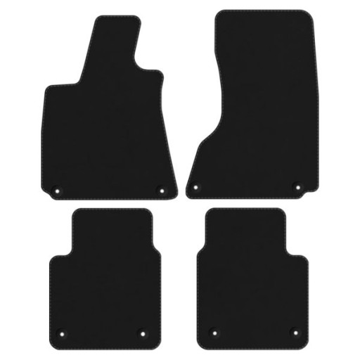 Велюрові килимки MASERATI QUATTROPORTE VI S Q4 з 2015 LUX