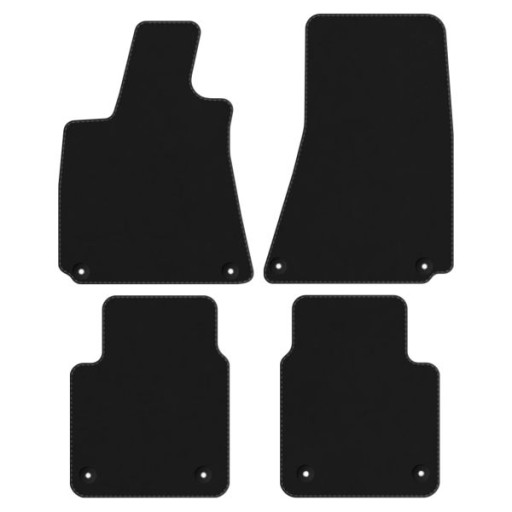 MASERATI QUATTROPORTE VI з 2015 велюрові килимки LUX