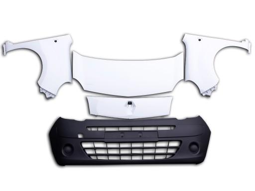 3322775359 - КРИЛО КАПОТА ЛІВЕ ПРАВЕ БАМПЕР KANGOO WHITE 389
