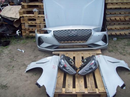 КАПОТ, КРИЛА, ЛАМПАРИ В БАМПЕР, HYUNDAI GENESIS G70