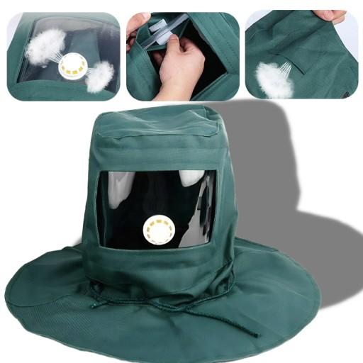 ПІСКОСТРУЙНА МАСКА ПІСКОСТРУЙНИЙ ЗАХИСТ ШОЛОМ ШОЛОМ