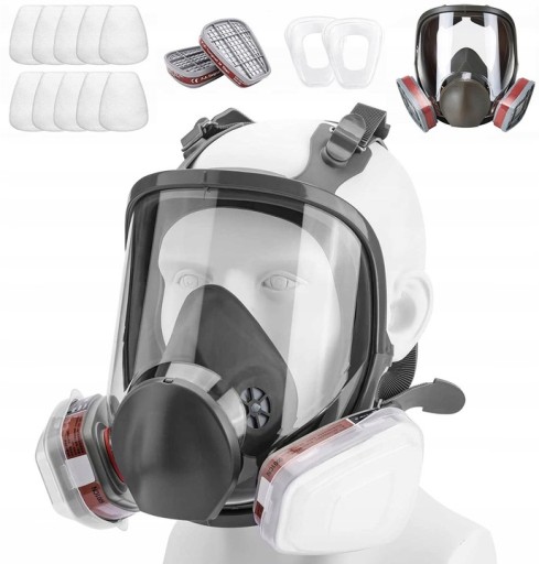 МАСКА ДЛЯ ОБЛИЧЧЯ ПОВНИЙ НАБІР 6800 + ФІЛЬТРИ