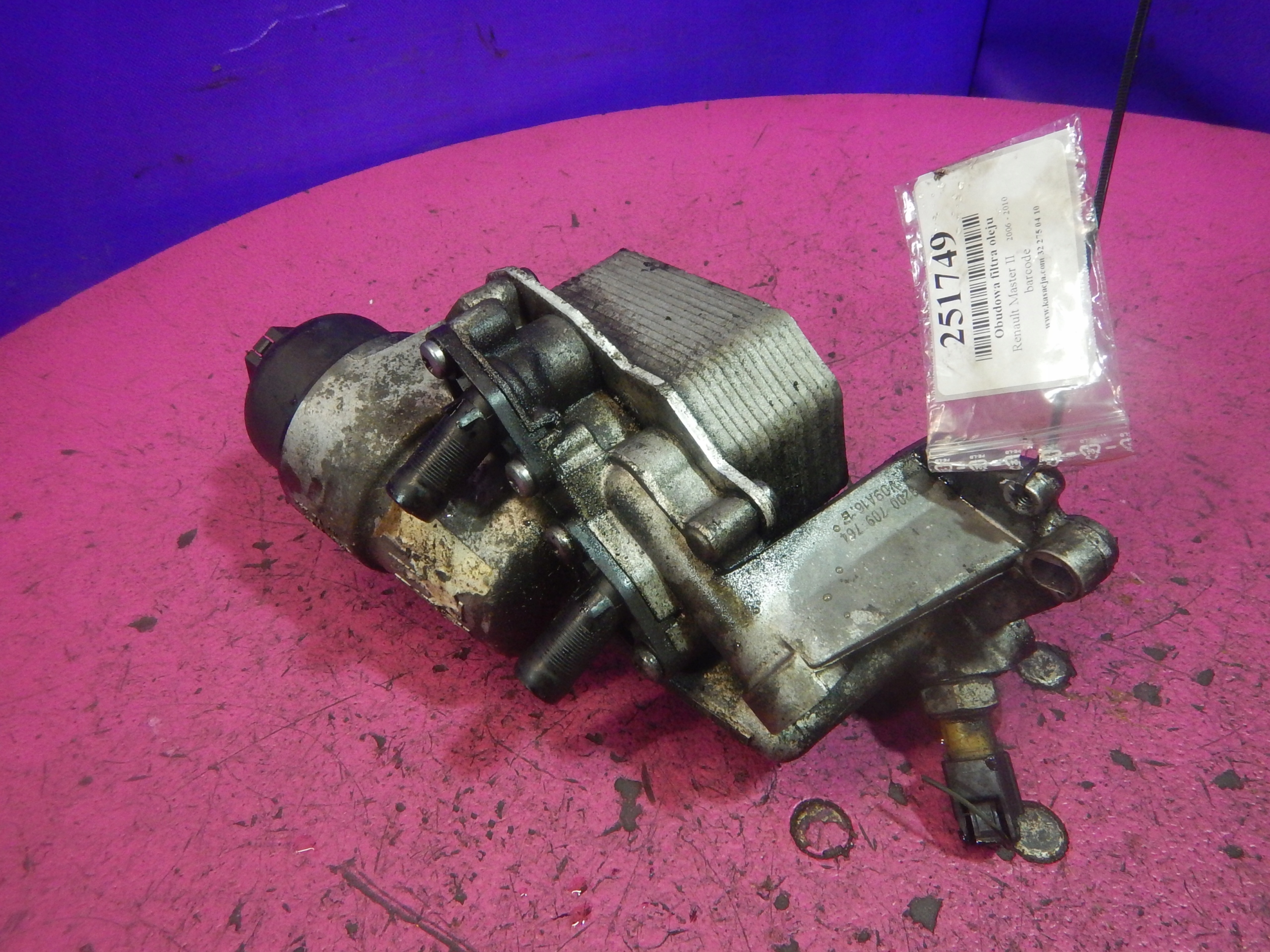 МАСТЕР II КОРПУС МАСЛЯНЫЙ ФИЛЬТР БАЗА 6790973780