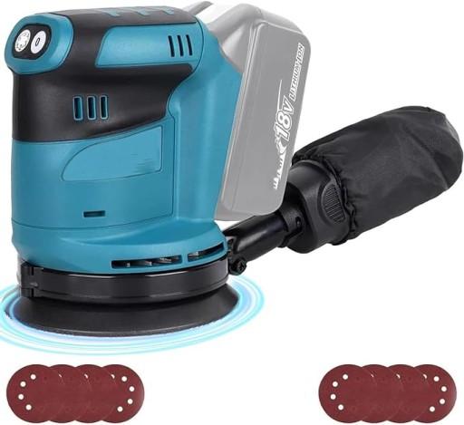 АВТОПОЛІРУВАЛЬНА МАШИНА З НАБОРОМ ПОЛІРУВАЛЬНИХ ПОДУШОК 550W 2AKU