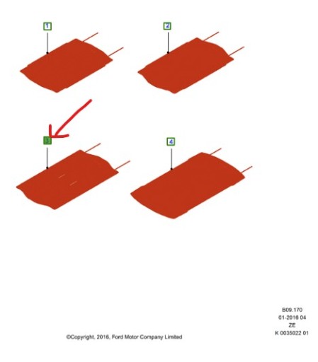 Килимок в багажник FORD FOCUS Mk3 5-D SEDAN 2011-18