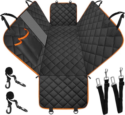 КОВРИК ДЛЯ СОБАКИ НА ЧЕХОЛ АВТОКРЕСЛА УНИВЕРСАЛЬНЫЙ АВТОМОБИЛЬ 4В1