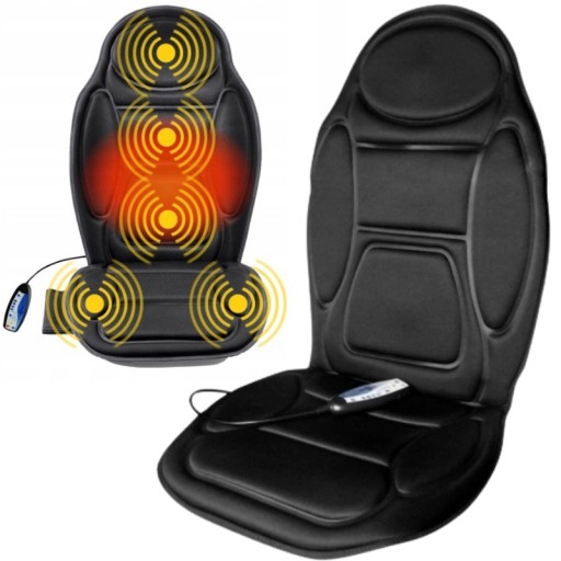 КРЕСЛО МАССАЖНЫЙ КОВРИК + ФУНКЦИЯ НАГРЕВА 2в1