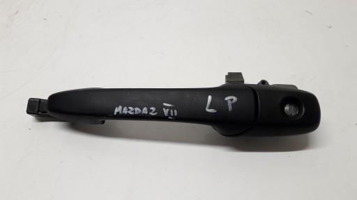 MAZDA 2 II 02-07 РУЧКА ДВЕРИ ЛЕВАЯ ЗАДНЯЯ