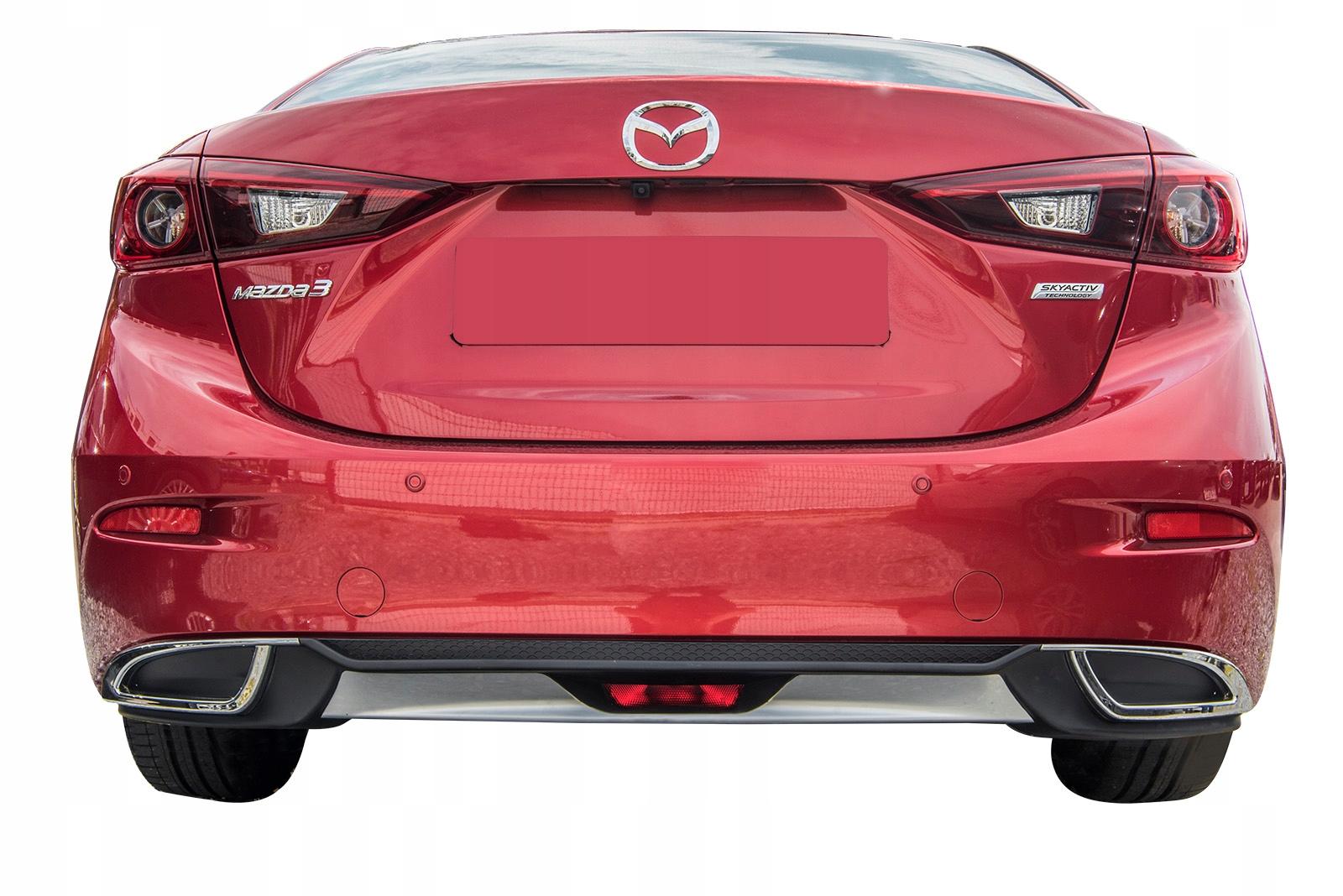 MAZDA 3 BM 13-18 СЕДАН ДИФФУЗОР БАМПЕР ЮБКА