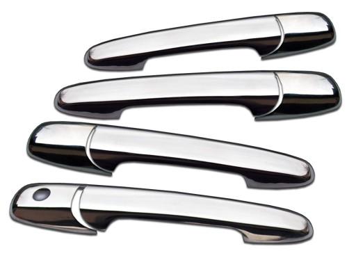 MAZDA 6 02-07 накладки на дверные ручки хромированная сталь тюнинг