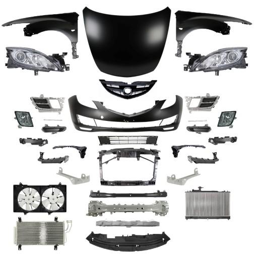 GS1D53110A - MAZDA 6 07-12 РЕМЕНЬ БАМПЕР КАПОТ КРЫЛО ФАРА