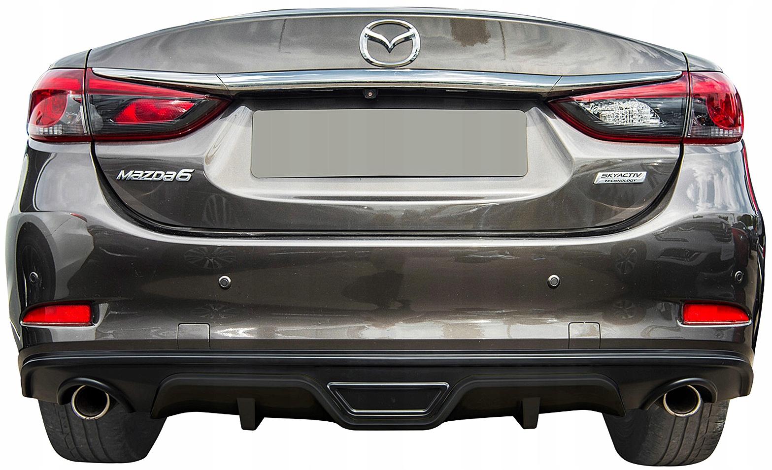 MAZDA 6 14-18 СЕДАН ДИФУЗОР СПОЙЛЕР ЗАДНЬОГО БАМПЕРА