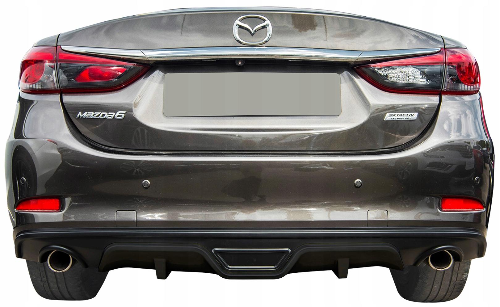 MAZDA 6 14-18 СЕДАН ДИФУЗОР СПОЙЛЕР ЗАДНЬОГО БАМПЕРА