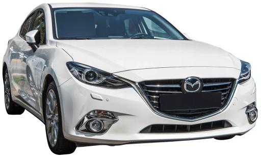 MAZDA 6 2012-2016 ДЕКОРАТИВНЫЕ ГАЛОГЕННЫЕ НАКЛАДКИ СПЕРЕДИ