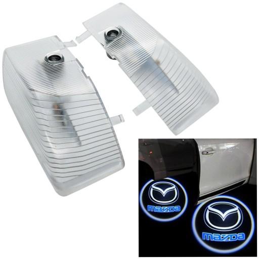 MAZDA 6 GG GY 2003-2013 СВІТЛОДІОДНИЙ ПРОЕКТОР ЛОГОТИПУ ДВЕРІ