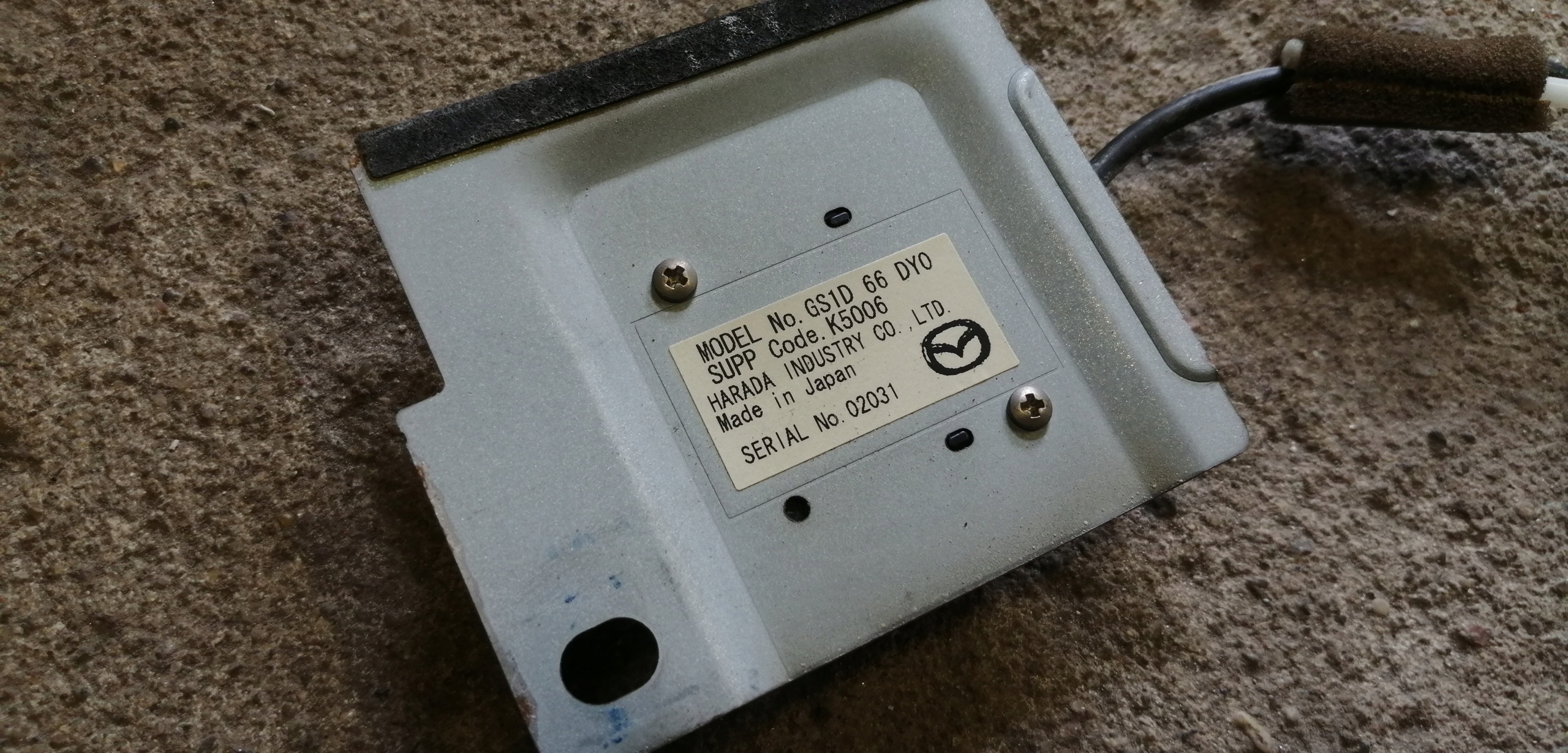 MAZDA 6 GH 08-12 GPS АНТЕННА GS1D66DY0