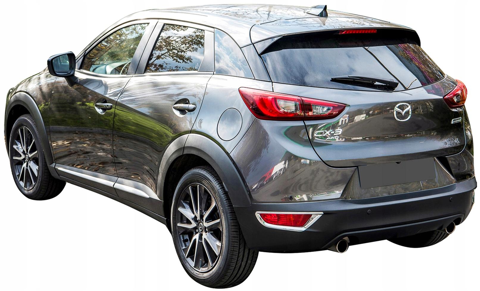 MAZDA CX - 3 2016 + ДЕКОРАТИВНЫЕ НАКЛАДКИ НА ГАЛОГЕНЫ СЗАДИ