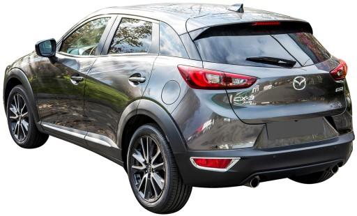 MAZDA CX-3 2016 + ДЕКОРАТИВНЫЕ ГАЛОГЕННЫЕ НАКЛАДКИ СЗАДИ