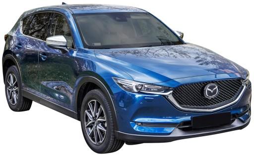 MAZDA CX-5 II 2017 + ХРОМИРОВАННЫЕ НАКЛАДКИ НА ЗЕРКАЛА