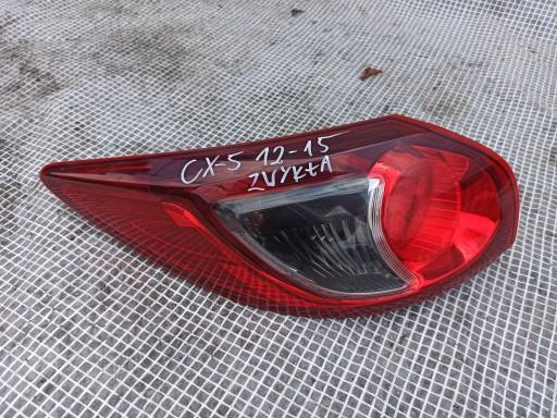 MAZDA CX5 CX-5 I 12-14 LAMPA LEWA TYLNA TYŁ W BŁOTNIK NAROŻNA ZWYKŁA - MAZDA CX5 CX-5 I 12-14 ЛІХТА ЗАДНЯ ЛІВА, ЗАДНЯ В КРИЛІ, КУТОВА, ЗВИЧАЙНА