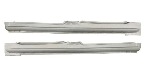457941/42 - MAZDA MPV 99-06 пороги пороги цинк 2шт LE + PR
