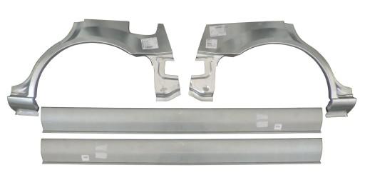 455541-2 - MAZDA PREMACY THRESHOLD THRESHOLD REPERATURE ЗАДНИЙ КОМПЛЕКТ L + R