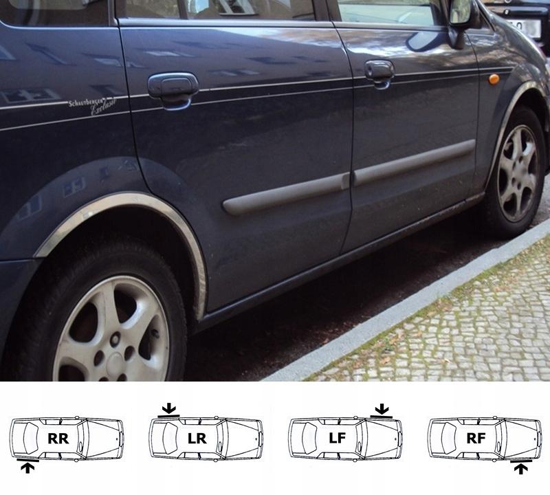 MAZDA PREMACY pads Wheel arches Cover strip 4 pcs