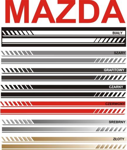 MAZDA универсальные ремни 180см авто тюнинг наклейки