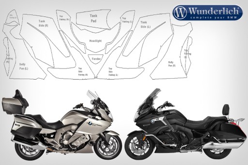 MB Wunderlich защитная пленка для BMW K 1600 GT / GTL