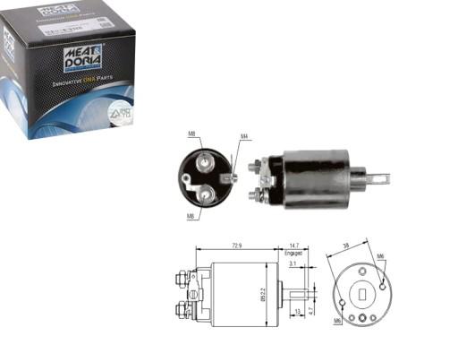 46055 - МЯСО DORIA SOLENOID ПОДЛИННАЯ