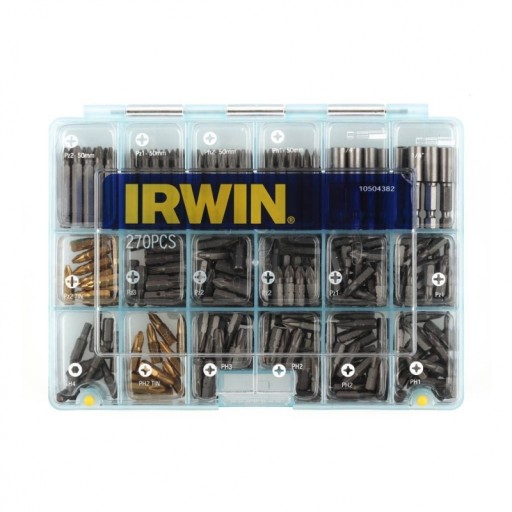 Мега набір наконечників Ірвін біти 270ШТ PH PZ патрони
