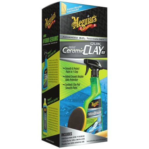 MEGUIAR'S Hybrid Ceramic Quik Clay Kit