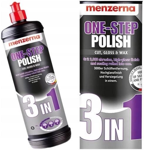 MENZERNA 3IN1 3IN1 ONE STEP POLISH 1L ПОЛІРУЮЧА ПАСТА