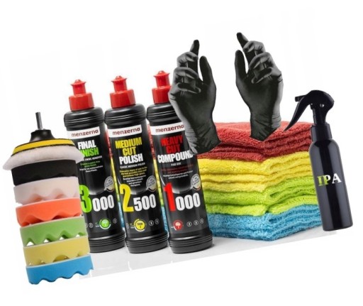 Набір полірувальних паст MENZERNA 1000 2500 3000