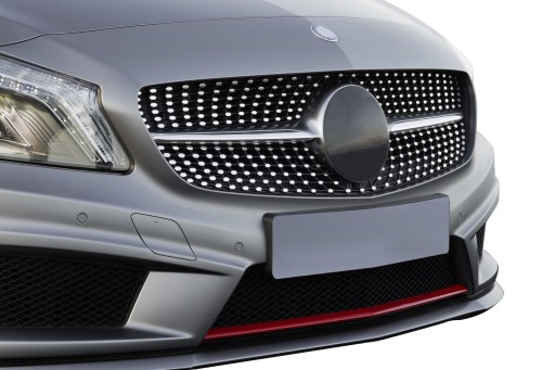 MERCEDES A-CLASS W176 2012-2015 DIAMOND SILVER Решітка радіатора