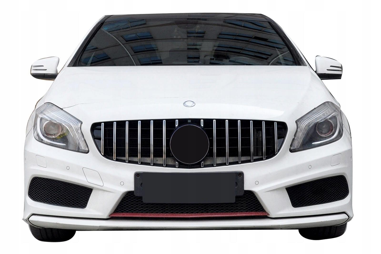 MERCEDES A-CLASS W176 2015-17 гриль gt срібло