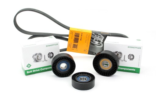 ROLM100 - MERCEDES A W169 бензиновий ремінь і Ролики генератора