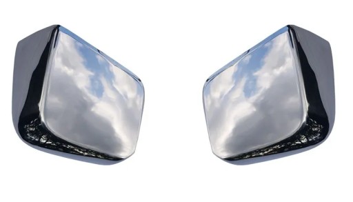 MERCEDES ACTROS MP4 НАКЛАДКИ НА ШИРОКОКУТНІ ДЗЕРКАЛА, НЕРЖ