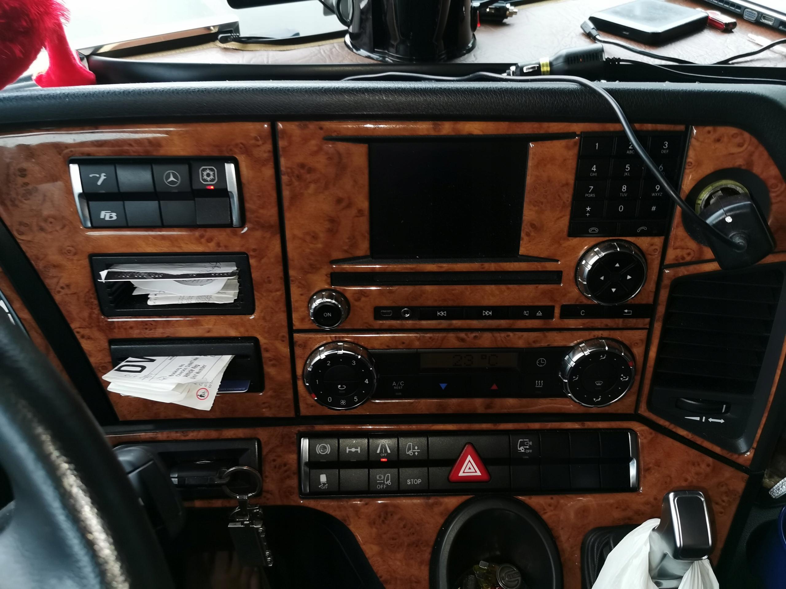 MERCEDES ACTROS MP4 ОБЛИЦОВКА КАБИНЫ ПАНЕЛЬ ДОСКА 3D