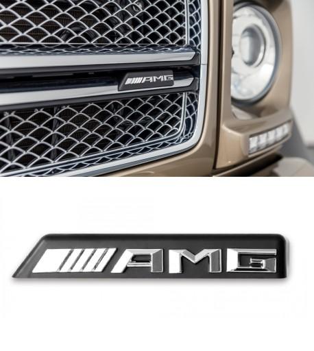 MERCEDES AMG ГРИЛЬ ЗНАЧОК ЭМБЛЕМА TWIN BLADE AMG