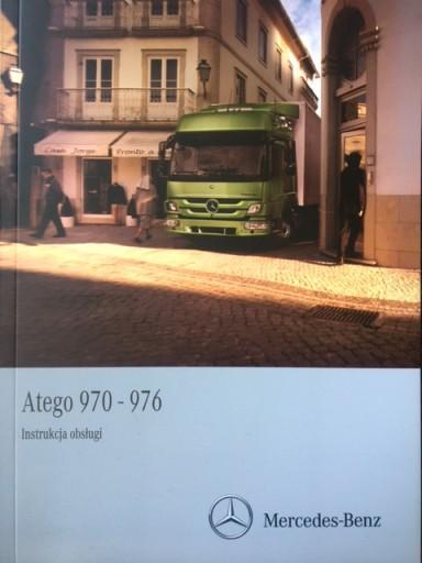 MERCEDES Atego II FL Руководство по эксплуатации на польском языке 2010-2013 гг.