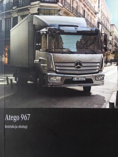 MERCEDES Atego III Руководство по эксплуатации на польском языке, 2013 г.