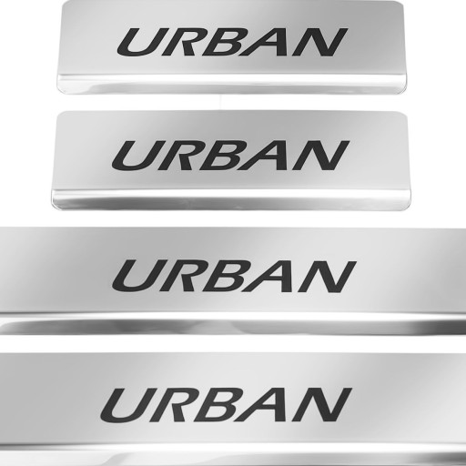 MERCEDES B W246 URBAN Глянцеве покриття з нержавіючої сталі 304