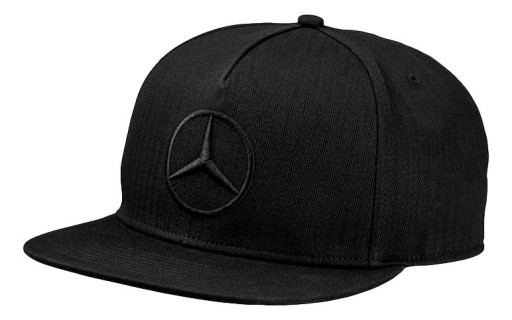 Бейсболка MERCEDES-BENZ, черная, натуральный хлопок