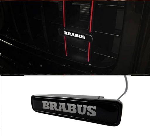 MERCEDES BRABUS решетка значок эмблема LED G W463