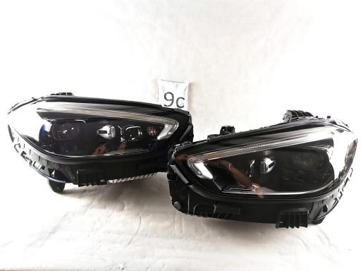 A2069061803, A2069061703 - MERCEDES C 206 FULL LED ЦИФРОВА ЛІВА ПРАВА ФАРА ПОВНІСТЮ НОВА